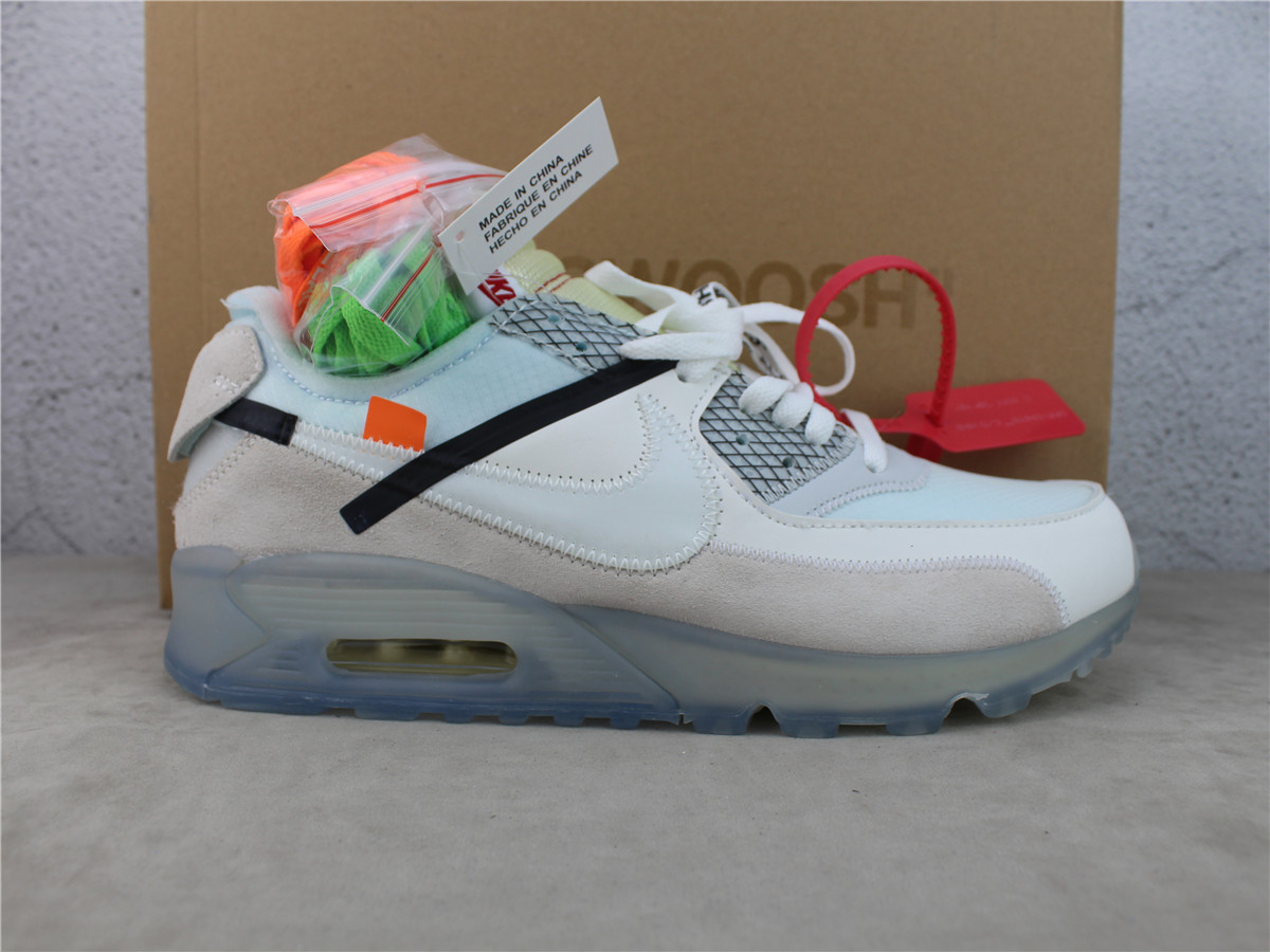 Off-White x Air Max 90 The Ten AA7293 100